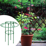 Maxbell Garden Obelisk Trellis Sturdy Flower Stand for Roses Climbing Plants Flowers 50cm 1 umbrella