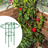 Maxbell Garden Obelisk Trellis Sturdy Flower Stand for Roses Climbing Plants Flowers 50cm 1 umbrella