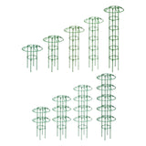Maxbell Garden Obelisk Trellis Sturdy Flower Stand for Roses Climbing Plants Flowers 50cm 1 umbrella