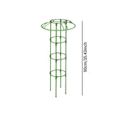 Maxbell Garden Obelisk Trellis Sturdy Flower Stand for Roses Climbing Plants Flowers 90cm 1 umbrella