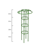 Maxbell Garden Obelisk Trellis Sturdy Flower Stand for Roses Climbing Plants Flowers 90cm 1 umbrella