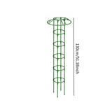 Maxbell Garden Obelisk Trellis Sturdy Flower Stand for Roses Climbing Plants Flowers 130cm 1 umbrella