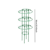 Maxbell Garden Obelisk Trellis Sturdy Flower Stand for Roses Climbing Plants Flowers 90cm multi umbrella