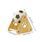 Maxbell Cat Scratching Ball Versatile Cat Scratcher for Grind Claws Resting Exercise