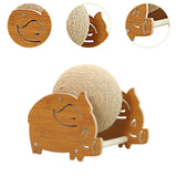 Maxbell Cat Scratcher Toy Grinding Claw Pet Supplies Interactive Cat Scratching Ball