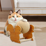 Maxbell Cat Scratcher Toy Exercise Wear Resistant Indoor Outdoor Cat Scratching Ball