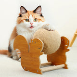 Maxbell Cat Scratcher Toy Exercise Wear Resistant Indoor Outdoor Cat Scratching Ball