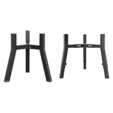 Maxbell Dog Bowl Stand Only Iron Adjustable Width 7"-10.6'' for Pet Dish Slow Feeder Fixed Height