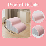 Maxbell Dog Stairs Ladder for Cats Lightweight Pet Stairs for Couch Puppy Older Dogs