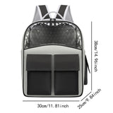 Maxbell Cat Backpack Carrier Ventilation Innovative Cat Carrier Backpack for Outdoor Black