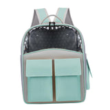 Maxbell Cat Backpack Carrier Ventilation Innovative Cat Carrier Backpack for Outdoor Green