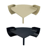 Maxbell Aquarium Underground Tunnel Corner for Corydora Catfish Shrimp Breeding Cave White