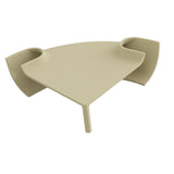 Maxbell Aquarium Underground Tunnel Corner for Corydora Catfish Shrimp Breeding Cave White