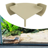 Maxbell Aquarium Underground Tunnel Corner for Corydora Catfish Shrimp Breeding Cave White