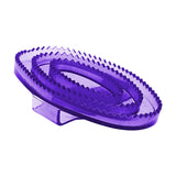 Maxbell Horse Brush PVC Bristles Compact Horse Care Horse Grooming Tool Random Color