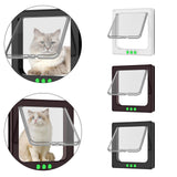 Maxbell Cat Door Lightweight for Cats Doggy Pet Supplies for Interior Exterior Doors White