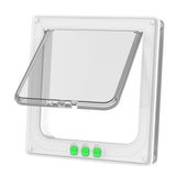 Maxbell Cat Door Lightweight for Cats Doggy Pet Supplies for Interior Exterior Doors White