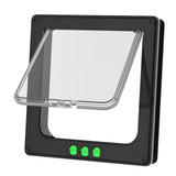 Maxbell Cat Door Lightweight for Cats Doggy Pet Supplies for Interior Exterior Doors Black