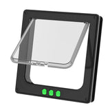Maxbell Cat Door Lightweight for Cats Doggy Pet Supplies for Interior Exterior Doors Black