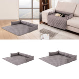 Maxbell Dog Sofa Bed for Small to Large Pets Breathable Soft Non Slip Bottom U Shape 75x75cm