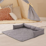 Maxbell Dog Sofa Bed for Small to Large Pets Breathable Soft Non Slip Bottom U Shape 75x75cm