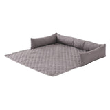 Maxbell Dog Sofa Bed for Small to Large Pets Breathable Soft Non Slip Bottom U Shape 90x90cm
