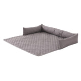 Maxbell Dog Sofa Bed for Small to Large Pets Breathable Soft Non Slip Bottom U Shape 90x90cm