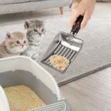Maxbell Cat Litter Scooper Heavy Duty Convenient Poop Sifting Multifunctional Sifter
