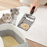 Maxbell Cat Litter Scooper Heavy Duty Convenient Poop Sifting Multifunctional Sifter