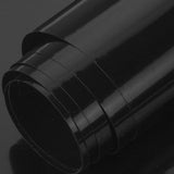 Maxbell Fish Tank Backdrop Wallpaper Black Privacy Film for Hotel Glass Sleeping 40cmx200cm