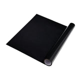 Maxbell Fish Tank Backdrop Wallpaper Black Privacy Film for Hotel Glass Sleeping 40cmx200cm