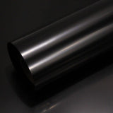 Maxbell Fish Tank Backdrop Wallpaper Black Privacy Film for Hotel Glass Sleeping 40cmx200cm