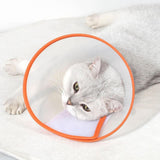 Maxbell Dog Cone Collar Comfortable Flexible Practical Adjustable Protective Cat Neck Cone S
