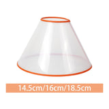 Maxbell Dog Cone Collar Comfortable Flexible Practical Adjustable Protective Cat Neck Cone S