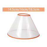 Maxbell Dog Cone Collar Comfortable Flexible Practical Adjustable Protective Cat Neck Cone S