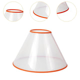 Maxbell Dog Cone Collar Comfortable Flexible Practical Adjustable Protective Cat Neck Cone M