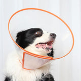 Maxbell Dog Cone Collar Comfortable with Soft Edge Protective Adjustable Neck Collar M