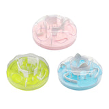 Maxbell Slow Feeder Interactive Cat Toy Food Dish Feeding Bowl for Medium Large Cats Green