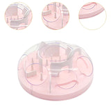 Maxbell Slow Feeder Interactive Cat Toy Food Dish Feeding Bowl for Medium Large Cats Pink