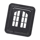 Maxbell Cat Screen Door Pet Supplies Utility Flap Opening Dog Doors for Kitten Puppy Black