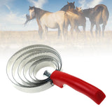 Maxbell Metal Curry Comb Mane and Tail Brush Remover Sweat Scraper for Pet Sheep Cow