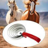 Maxbell Metal Curry Comb Mane and Tail Brush Remover Sweat Scraper for Pet Sheep Cow
