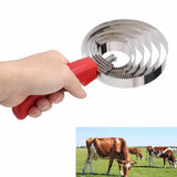 Maxbell Metal Curry Comb Mane and Tail Brush Remover Sweat Scraper for Pet Sheep Cow