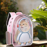 Maxbell Dog Carrier Backpack Transparent Window Front Pack for Travel Hiking Walking