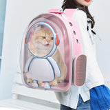 Maxbell Dog Carrier Backpack Transparent Window Front Pack for Travel Hiking Walking