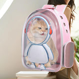 Maxbell Dog Carrier Backpack Transparent Window Front Pack for Travel Hiking Walking