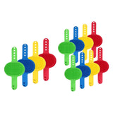 Maxbell Grooming Scrubber Massage Comb for Short Long Hairs Pet Puppy Dog Bath Brush 4Pcs
