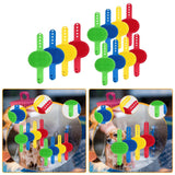 Maxbell Grooming Scrubber Massage Comb for Short Long Hairs Pet Puppy Dog Bath Brush 4Pcs