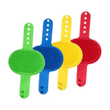 Maxbell Grooming Scrubber Massage Comb for Short Long Hairs Pet Puppy Dog Bath Brush 4Pcs