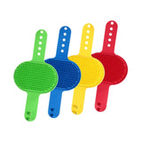 Maxbell Grooming Scrubber Massage Comb for Short Long Hairs Pet Puppy Dog Bath Brush 4Pcs